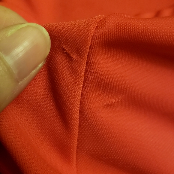 Vibrant Orange Skirt (Vintage 1990s) - Picture 5 of 5